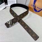 2021 4.0 cm Width Louis Vuitton Belts  # 235041, cheap LouisVuitton Belts