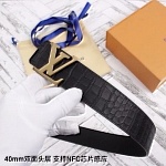 2021 4.0 cm Width Louis Vuitton Belts  # 235073