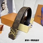 2021 4.0 cm Width Louis Vuitton Belts  # 235085, cheap LouisVuitton Belts