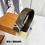 2021 4.0 cm Width Louis Vuitton Belts  # 235089, cheap LouisVuitton Belts