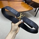 2021 4.0 cm Width Louis Vuitton Belts  # 235097, cheap LouisVuitton Belts