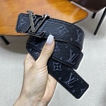 2021 4.0 cm Width Louis Vuitton Belts  # 235102, cheap LouisVuitton Belts