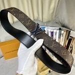 2021 4.0 cm Width Louis Vuitton Belts  # 235130, cheap LouisVuitton Belts