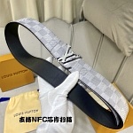 2021 4.0 cm Width Louis Vuitton Belts  # 235153, cheap LouisVuitton Belts