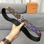2021 4.0 cm Width Louis Vuitton Belts  # 235180, cheap LouisVuitton Belts