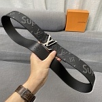 2021 4.0 cm Width Louis Vuitton Belts  # 235209, cheap LouisVuitton Belts