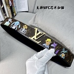 2021 4.0 cm Width Louis Vuitton Belts  # 235235