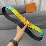 2021 4.0 cm Width Louis Vuitton Belts  # 235238, cheap LouisVuitton Belts