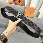 2021 4.0 cm Width Louis Vuitton Belts  # 235252, cheap LouisVuitton Belts