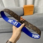 2021 4.0 cm Width Louis Vuitton Belts  # 235290, cheap LouisVuitton Belts