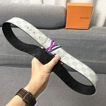 2021 4.0 cm Width Louis Vuitton Belts  # 235373, cheap LouisVuitton Belts