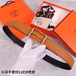 2021 Hermes 3.2 cm Width Belts  # 235487, cheap Hermes Belts