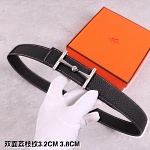 2021 Hermes 3.2 cm Width Belts  # 235499, cheap Hermes Belts