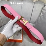 2021 Hermes 3.2 cm Width Belts  # 235559, cheap Hermes Belts