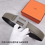 2021 Hermes 3.8 cm Width Belts  # 235594, cheap Hermes Belts