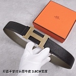 2021 Hermes 3.8 cm Width Belts  # 235602, cheap Hermes Belts