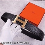 2021 Hermes 3.8 cm Width Belts  # 235730, cheap Hermes Belts