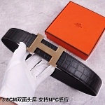 2021 Hermes 3.8 cm Width Belts  # 235737, cheap Hermes Belts