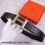 2021 Hermes 3.8 cm Width Belts  # 235739, cheap Hermes Belts