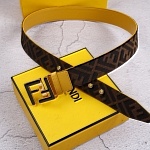 2021 Fendi 3.8cm Width Belts  # 235944