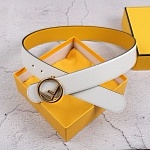 2021 Fendi 3.8cm Width Belts  # 235945