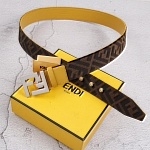2021 Fendi 3.8cm Width Belts  # 235956