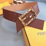 2021 Fendi 6.0cm Width Belts  # 236027, cheap Fendi Belts