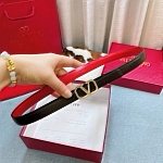 2021 Valentino 2.0cm Width Belts  # 236033