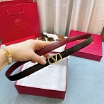 2021 Valentino 2.0cm Width Belts  # 236036