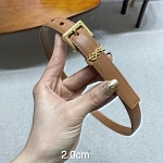 2021 YSL 2.0cm Width Belts  # 236246, cheap YSL Belts
