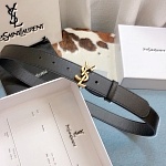 2021 YSL 3.0cm Width Belts  # 236259