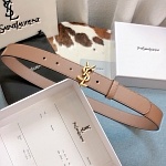 2021 YSL 3.0cm Width Belts  # 236260