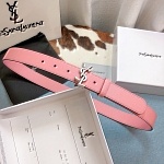 2021 YSL 3.0cm Width Belts  # 236262, cheap YSL Belts