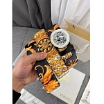 2021 Versace 4.0cm Width Belts  # 236398, cheap Versace Belts