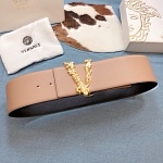 2021 Versace 7.0cm Width Belts  # 236418, cheap Versace Belts