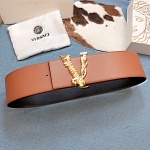 2021 Versace 7.0cm Width Belts  # 236419, cheap Versace Belts
