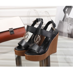 $65.00,Louis Vuitton Wedge Heel Sandals For Women # 237976