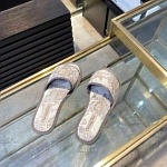 2021 Dior Real Leather Sole Slippers For Women # 237877, cheap Dior Slippers