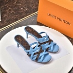 Louis Vuitton 6.5 cm Height High Heel Sandals For Women # 237902, cheap Louis Vuitton Sandal