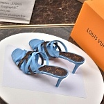 Louis Vuitton 6.5 cm Height High Heel Sandals For Women # 237902, cheap Louis Vuitton Sandal