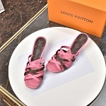 Louis Vuitton 6.5 cm Height High Heel Sandals For Women # 237903, cheap Louis Vuitton Sandal