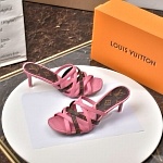 Louis Vuitton 6.5 cm Height High Heel Sandals For Women # 237903, cheap Louis Vuitton Sandal