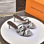 Louis Vuitton 6.5 cm Height High Heel Sandals For Women # 237906, cheap Louis Vuitton Sandal