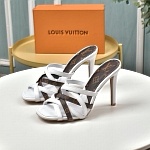 Louis Vuitton 10.0 cm Height High Heel Sandals For Women # 237910, cheap Louis Vuitton Sandal