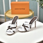 Louis Vuitton 10.0 cm Height High Heel Sandals For Women # 237910, cheap Louis Vuitton Sandal