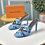 Louis Vuitton 10.0 cm Height High Heel Sandals For Women # 237911, cheap Louis Vuitton Sandal