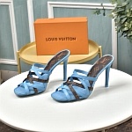 Louis Vuitton 10.0 cm Height High Heel Sandals For Women # 237911, cheap Louis Vuitton Sandal