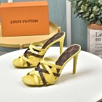 Louis Vuitton 10.0 cm Height High Heel Sandals For Women # 237912, cheap Louis Vuitton Sandal