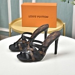 Louis Vuitton 10.0 cm Height High Heel Sandals For Women # 237914