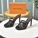 Louis Vuitton 10.0 cm Height High Heel Sandals For Women # 237914, cheap Louis Vuitton Sandal